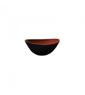 Luzerne 420ml / 155x145x69mm Oval Bowl Rustic Crimson (6)