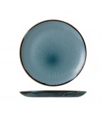 Dudson 260mm Round Coupe Plate Harvest Blue