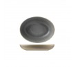 Dudson 482ml / 216x164mm Deep Oval Bowl Evo Granite