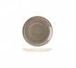 Churchill 165mm Round Coupe Plate Stonecast Peppercorn Grey