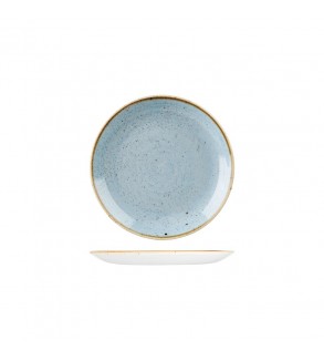 Churchill 165mm Round Coupe Plate Stonecast Duck Egg Blue (12)