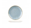 Churchill 217mm Round Coupe Plate Stonecast Duck Egg Blue