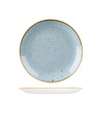 Churchill 260mm Round Coupe Plate Stonecast Duck Egg Blue