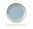 Churchill 288mm Round Coupe Plate Stonecast Duck Egg Blue