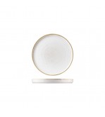 Churchill 210x20mm Walled Chefs Plate Stonecast Barley White