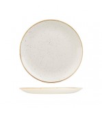Churchill 260mm Round Coupe Plate Stonecast Barley White