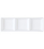 Chelsea 185x60mm Sauce Dish 3 Compartment (41/3805) (12)