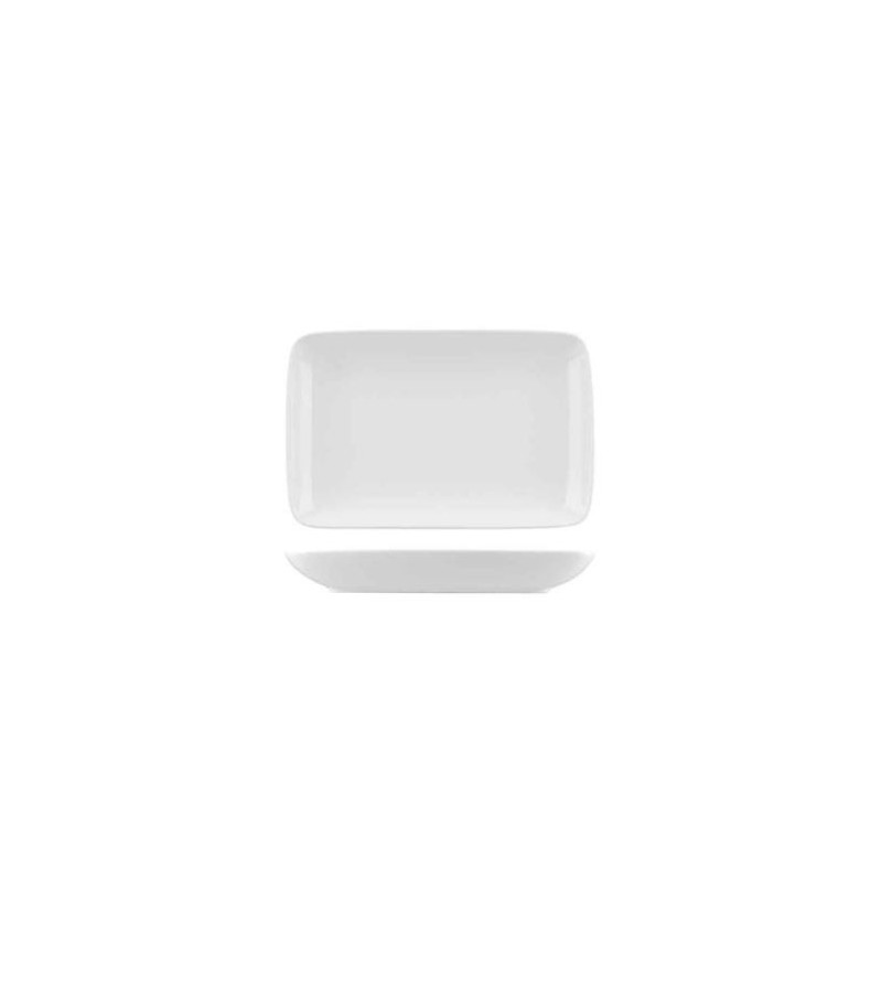 AFC Bistro 255 x 162mm Rectangular Coupe Plate (24)