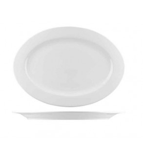 AFC Bistro 350 x 250mm Oval Plate (12)