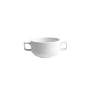 AFC Bistro 320ml Double Handled Soup Bowl 100 x 60mm (24)