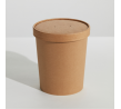 Kraft 32oz Food Container & Lid Combo (250)