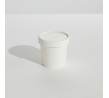 White 4oz Food Container & Lid Combo (500)