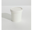 White 12oz Food Container & Lid Combo (250)