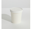 White 16oz Food Container & Lid Combo (250)