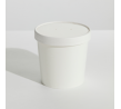 White 26oz Food Container & Lid Combo (250)