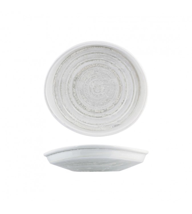 Moda Porcelain 250x235x50mm Organic Shaped Bowl-Plate Willow