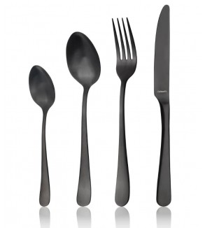 Trenton Miami Matt Black Soup Spoon