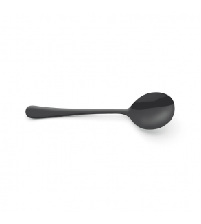 Trenton Miami Matt Black Soup Spoon