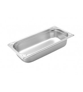 Gastronorm 1/3 Size Steam Pan Stainless Steel