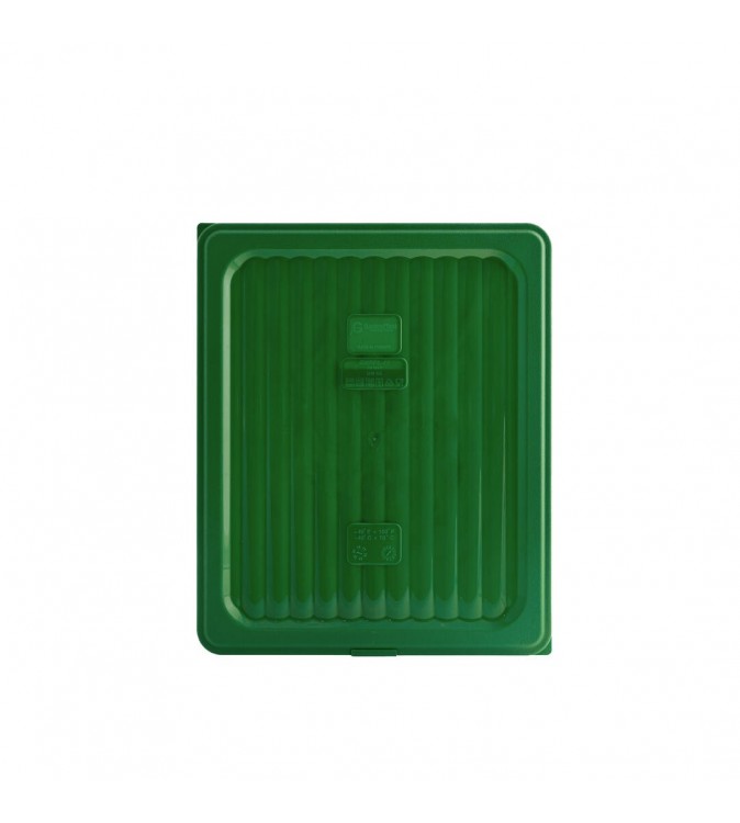 Green Gastroplast Gastronorm 1/2 Size Polypropylene Lid