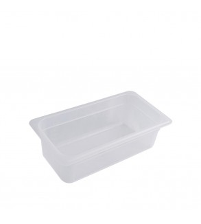 Gastroplast Gastronorm 1/3 Size 100mm Polypropylene Container Opaque