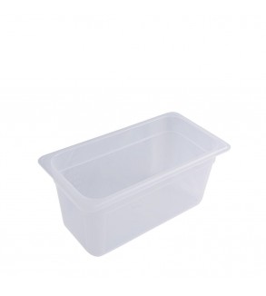 Gastroplast Gastronorm 1/3 Size 150mm Polypropylene Container Opaque