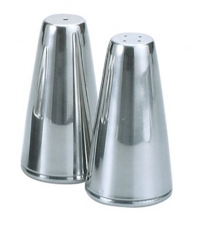 Chef Inox 50ml Salt & Pepper Shaker Stainless Steel (24 pairs)
