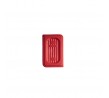 Red Gastroplast Gastronorm 1/9 Size Polypropylene Lid