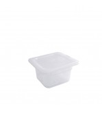 Gastroplast Gastronorm 1/6 Size 65mm Polypropylene Container Opaque