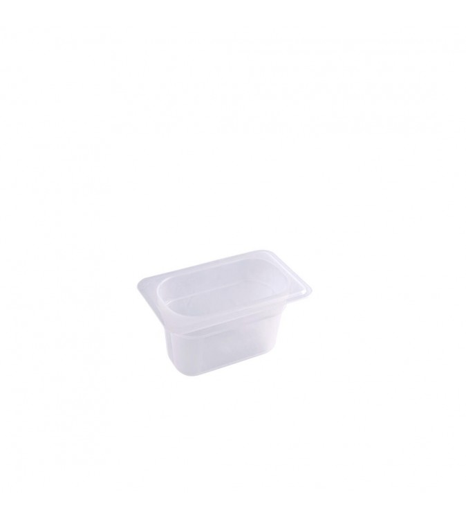 Gastroplast Gastronorm 1/9 Size 100mm Polypropylene Container Opaque