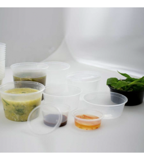 Capri Round Takeaway Container Range