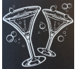 Drink Coaster Martini Print (2500)