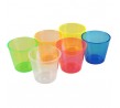 Wobbly Boot 30ml Polycarb Shot Cups Assorted Colours (250)