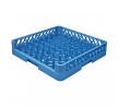 Dishwashing Rack-Plate & Tray Open Ended 500x500x100mm Blue