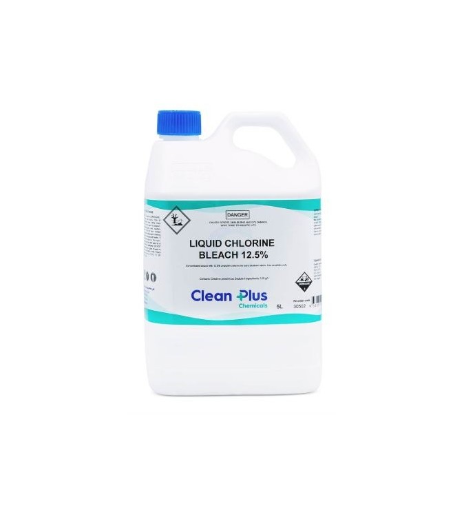 Liquid Chlorine 12.5% Bleach 5L