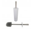 Compass White & Grey Plastic Toilet Brush