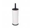 Compass Powder Coated White Toilet Brush