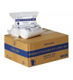 Bin Liner 27L HDPE Kitchen Tidy Roll Pack White