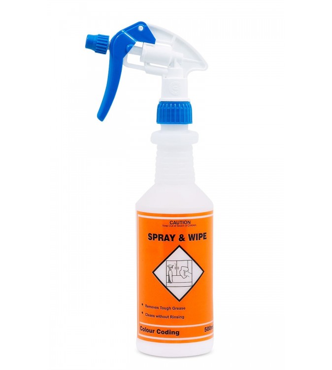 Printed Atomiser Spray and Wipe 500ml with Trigger