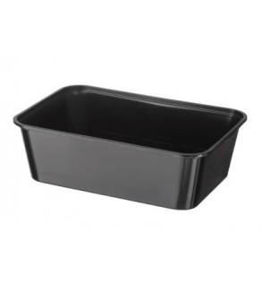 Cast Away Container Rectangular Black 750ml (500)