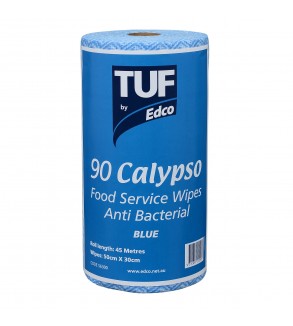 Edco Calypso Food Service Wipes Blue