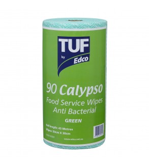 Edco Calypso Food Service Wipes Green