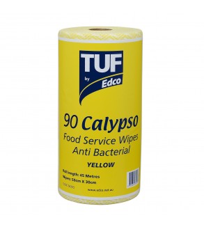 Edco Calypso Food Service Wipes Yellow