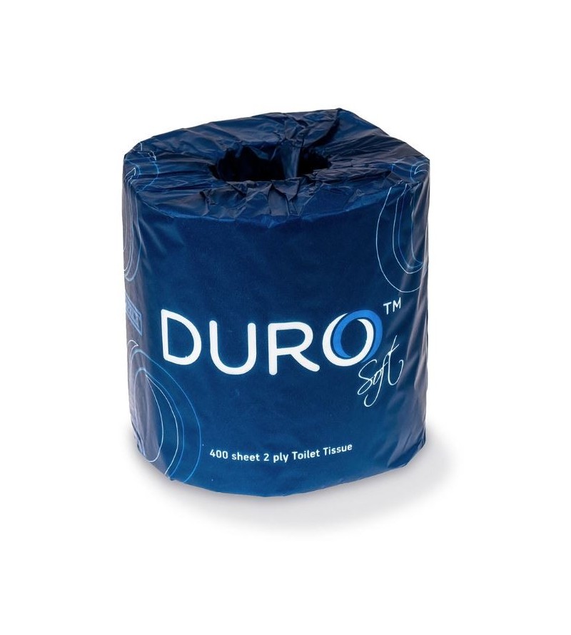 Caprice Duro 2ply 400 sheet Toilet Roll Individually Wrapped (48)