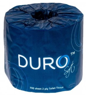 Caprice Duro 2ply 700 Sheet Toilet Roll Individually Wrapped