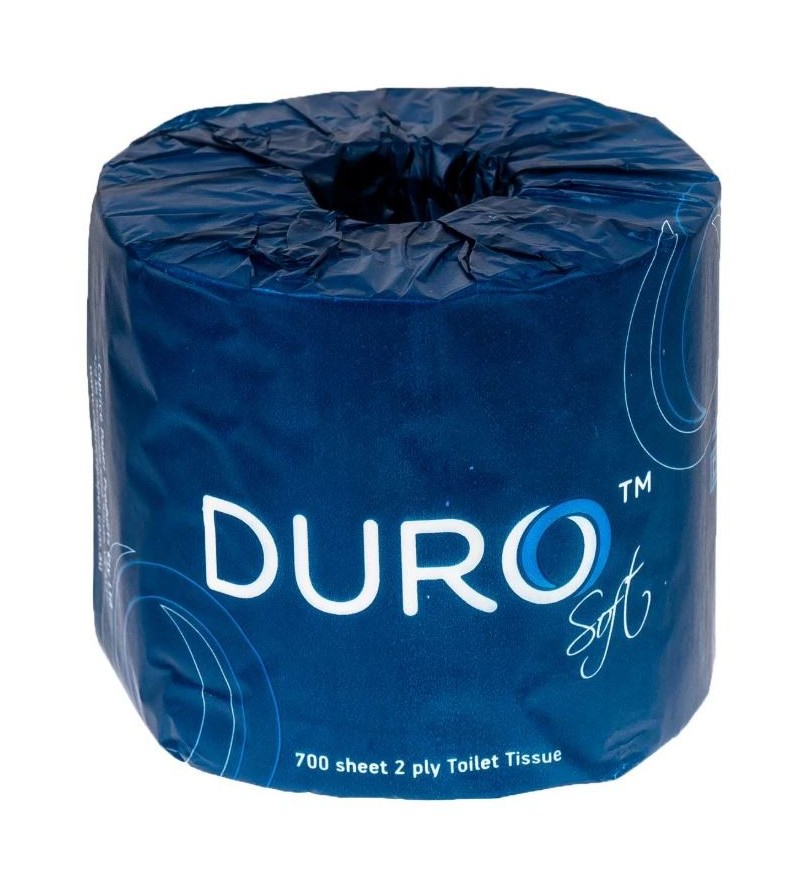 Caprice Duro 2ply 700 Sheet Toilet Roll Individually Wrapped