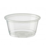 Portion Control 2oz / 59ml Cup Plastic Natural