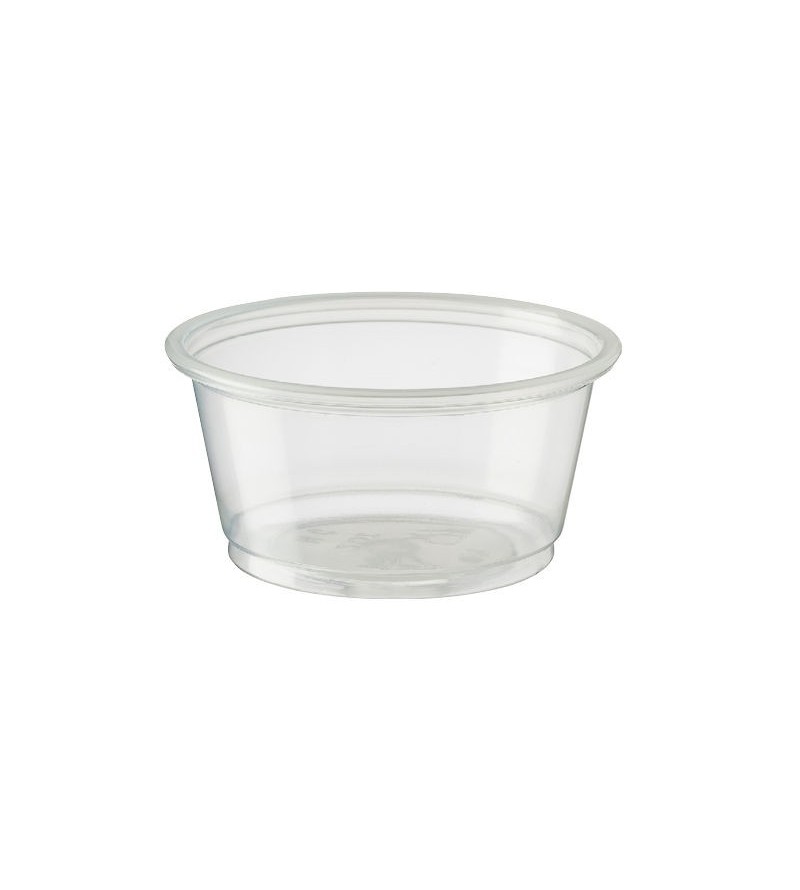 Portion Control 2oz / 59ml Cup Plastic Natural