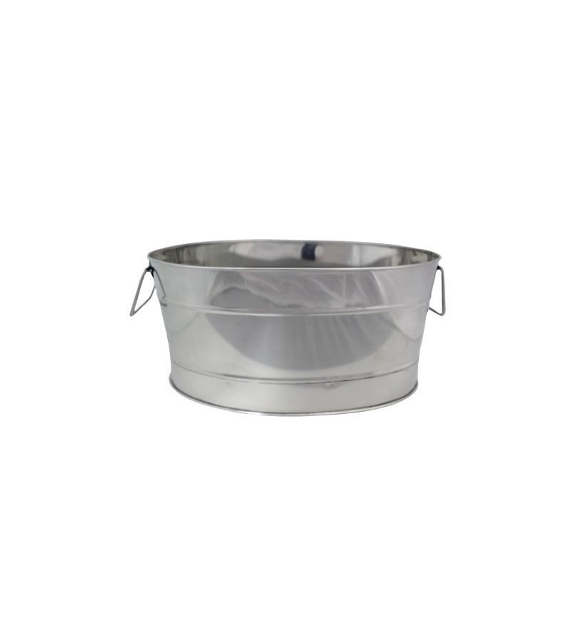 Chef Inox Oval Beverage Tub Stainless Steel Mirror Finish