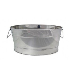 Chef Inox Oval Beverage Tub Stainless Steel Mirror Finish